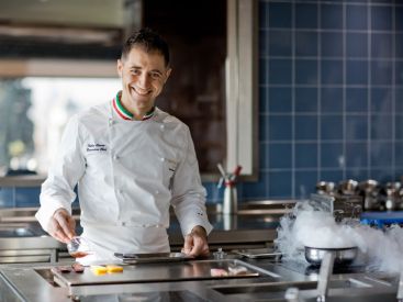 C'est la Dolce Vita avec une carte placée sous le signe de l'Italie au Relais Plaza !