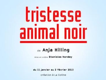 tristesse animal noir