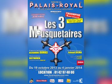 Les 3 Mousquetaires au Théâtre du Palais Royal
