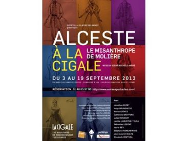 Alceste, le Misanthrope de Molière, à la Cigale