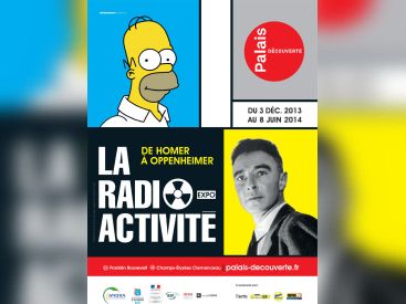exposition Radioactivité au Palais de la Découverte