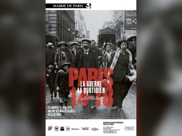 exposition Paris 14-18 à la Galerie des Bibliothèques