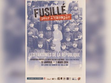 exposition Fusillé pour l'exemple à l'Hôtel de Ville