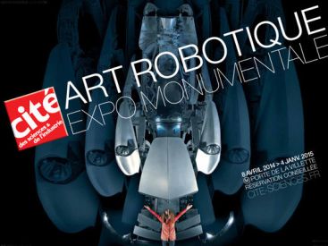 Art robotique à la Cité des Sciences