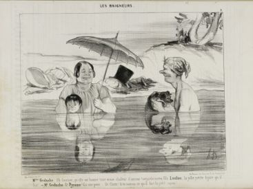 Plages à Paris selon Daumier à la Maison de Balzac