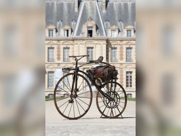 Exposition A bicyclette au Domaine de Sceaux