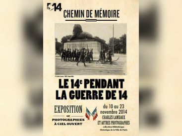 le 14e pendant la guerre de 14, le chemin de mémoire