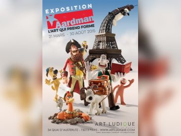  le studio Aardman au Musée Art Ludique