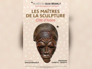 sculpture de Côte d'Ivoire au Musée du Quai Branly