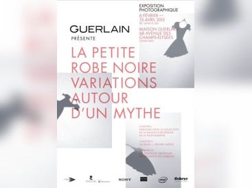 La petite robe noire de Guerlain, l'expo photo