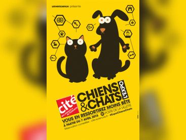 Chiens et chats à la Cité des Sciences