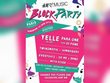 H&M Loves Music 2015: Block Party à l'Electric