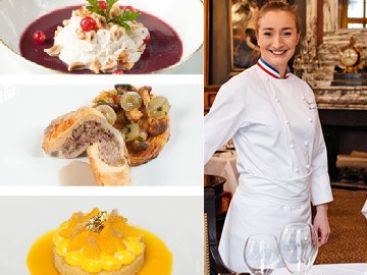 Noël en Or au Printemps, le menu de Virginie Basselot