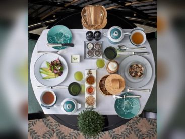 Le petit déjeuner gluten et lactose free du Shangri La