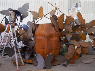 Les femmes de Manolo Valdés Place Vendôme