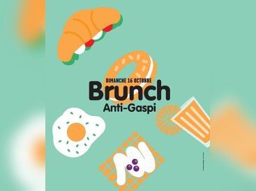 Brunch anti-gaspi sur le Parvis de l'Hôtel de Ville