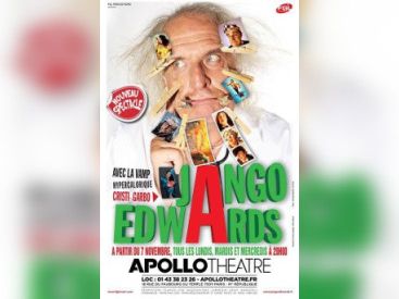 Jango Edwards, unchained clown à l'Apollo Théâtre