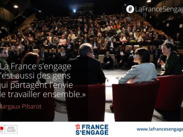 La France s’engage, le forum au Carreau du Temple
