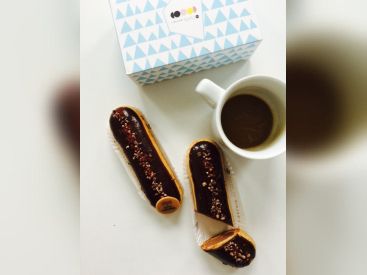 Christophe Adam x Artisan de la Truffe, l‘éclair truffe-chocolat 