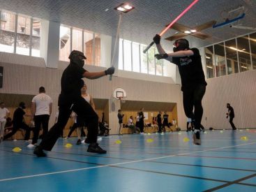 Hero Open de France - Sabre Laser, la compétition à la Bellevilloise