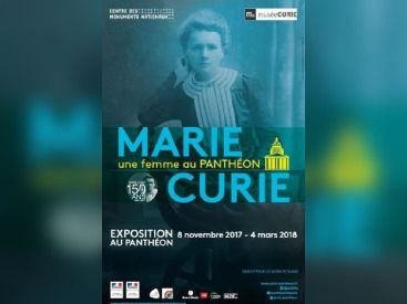 Marie Curie, la première femme au Panthéon, l'exposition anniversaire
