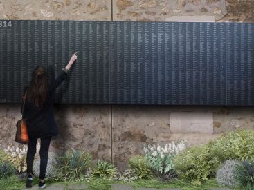 Inauguration du Monument aux Morts parisiens de 14-18 le 11 novembre 2018