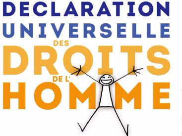 ELYX illustre la déclaration des droits de l'Homme, l'expo gratuite à l'Hôtel de Ville