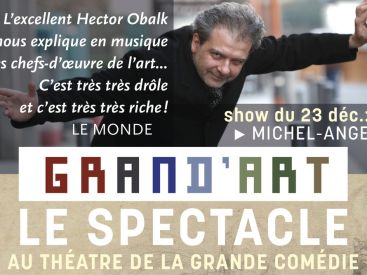 Une conférence-spectacle sur Michel-Ange de Hector Obalk