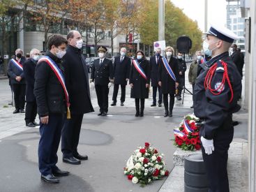 Attentats de Paris : les cérémonies hommages du 13 novembre 2020 en images