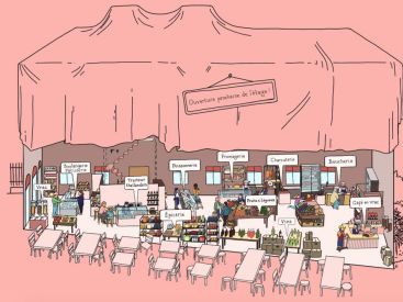 Douze Paris, la nouvelle halle gourmande du 12e 