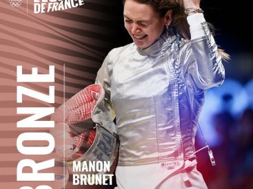 Jo de Tokyo : Manon Brunet médaille de bronze au sabre, Sofia Pozdniakova médaillée d'or