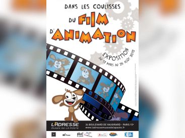 Dans les coulisses du film d'animation, exposition Musée de la Poste
