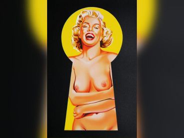 Mel Ramos Peek a Boo Marilyn, exposition Marilyn Monroe Paris, exposition Marilyn Monroe Paris Gratuit, exposition Taglialatella Gallery