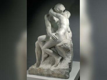 exposition Musée Rodin Paris juin 2012, exposition sculpture rodin marbre Paris 2012, exposition Rodin, la chair, le marbre 2012 | Auguste Rodin  Le Baiser  © Musée Rodin - Photo : Christian Baraja