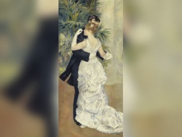 Impressionnisme et la Mode Musée d'Orsay | Pierre-Auguste Renoir, Danse à la ville, 1883