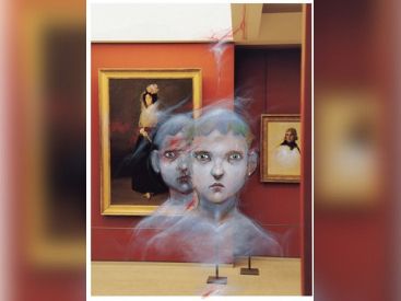 exposition les Fantomes du Louvre Enki Bilal Musée du Louvre 2012