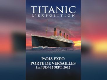 exposition Titanic Parc des Expositions de Versailles