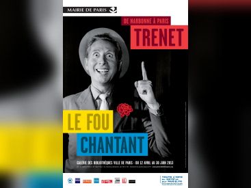 exposition Charles Trenet Galerie des Bibliothèques 2013