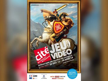 affiche exposition Jeu video Cité des Sciences