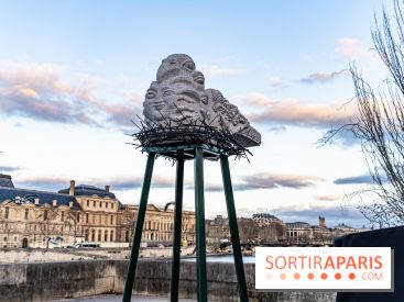 Insolite à Paris : quel est cette sculpture sur nid sur le pont du Carrousel ? 