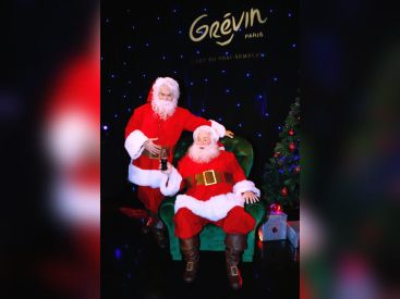 Le Père Noël Coca-Cola au Musée Grévin