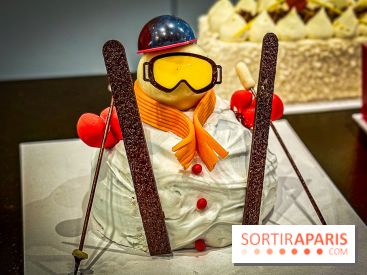 Les bûches de Noël gourmandes et originales du MOF Arnaud Larher 2024