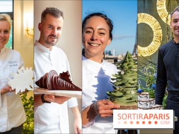 Les bûches de Noël 2024 de célèbres pâtissiers , chocolatiers et grandes Maisons à Paris