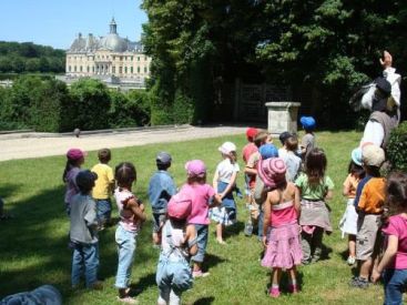 Château de Vaux le Vicomte pour les enfants
