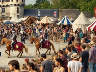 La Fête médiévale de Dourdan 2025 en Essonne avec marché, tournoi et spectacles 