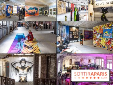 L'Expo des 150, expo street-art gratuite au Cabaret du Chat Noir : plus de 350 artistes sur 3000 m2 