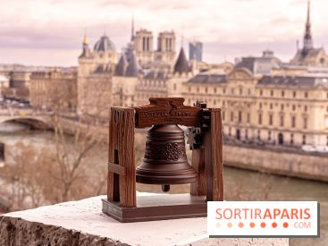 Pâques 2025 : la sublime Cloche en chocolat de Maxime Frédéric au Cheval Blanc Paris