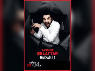 Yassine Belattar est ingérable au Théâtre de Dix Heures