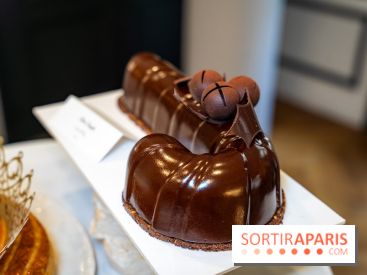 La Bûche de Noël sucre d'orge de Claire Heitzler 2025