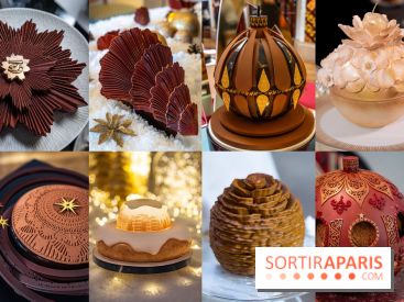 Les bûches de Noël exceptionnelles à Paris 2025 les créations folles des palaces et grandes Maisons